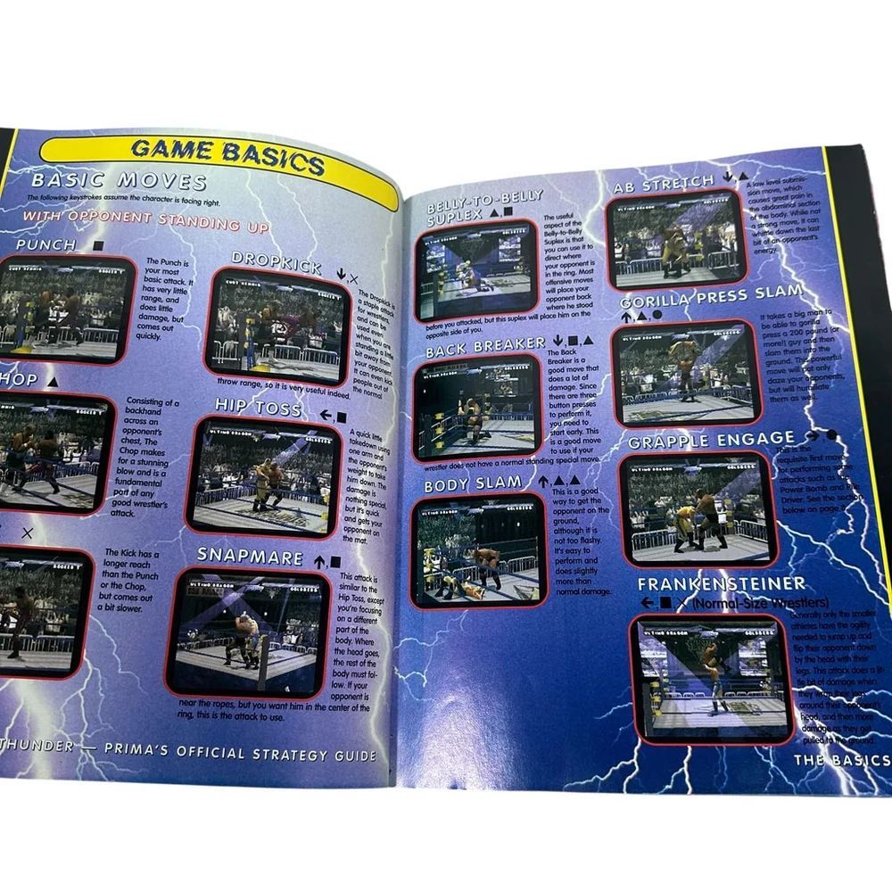 1998 WCW/NWO THUNDER (PRIMA'S OFFICIAL STRATEGY GUIDE) By Anthony Pena